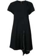 Proenza Schouler Asymmetric-hem Flared Dress - Black