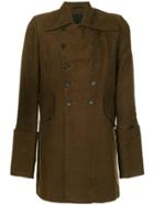 Ann Demeulemeester Classic Trench Coat - Brown