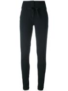 Isabel Benenato - Skinny Trousers - Women - Spandex/elastane/viscose/wool - 42, Black, Spandex/elastane/viscose/wool