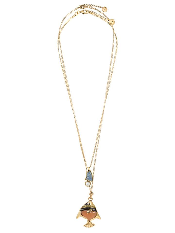 Camila Klein Peixe 2 Necklaces Set - Gold