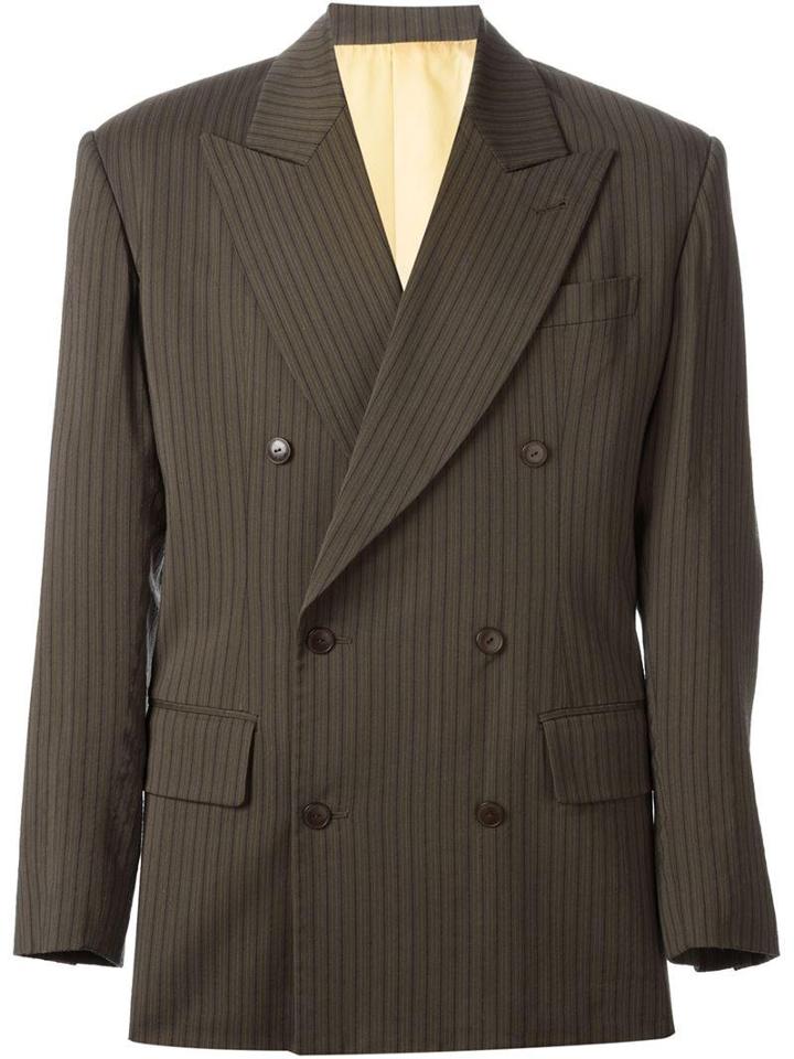 Jean Paul Gaultier Vintage Double-breasted Pinstripe Suit