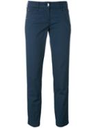 Fitted Tailored Trousers - Women - Cotton/spandex/elastane - 26, Blue, Cotton/spandex/elastane, Jacob Cohen