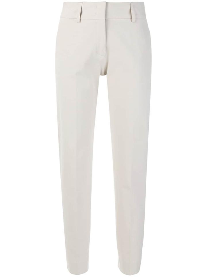 Piazza Sempione High Waisted Trousers - Neutrals