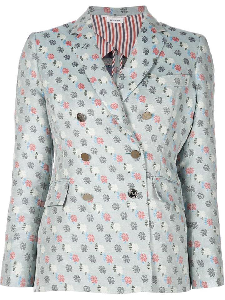 Thom Browne Floral Jacquard Blazer
