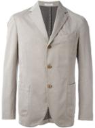 Boglioli Patch Pocket Blazer, Men's, Size: 46, Nude/neutrals, Cotton/silk/spandex/elastane/cupro
