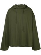 Juun.j Oversized Hoodie - Green