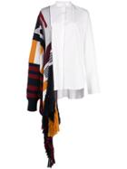 Monse Deconstructed Draped Detail Shirt - White