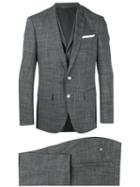 Boss Hugo Boss - Glen Plaid Two-piece Suit - Men - Cupro/viscose/virgin Wool - 48, Grey, Cupro/viscose/virgin Wool