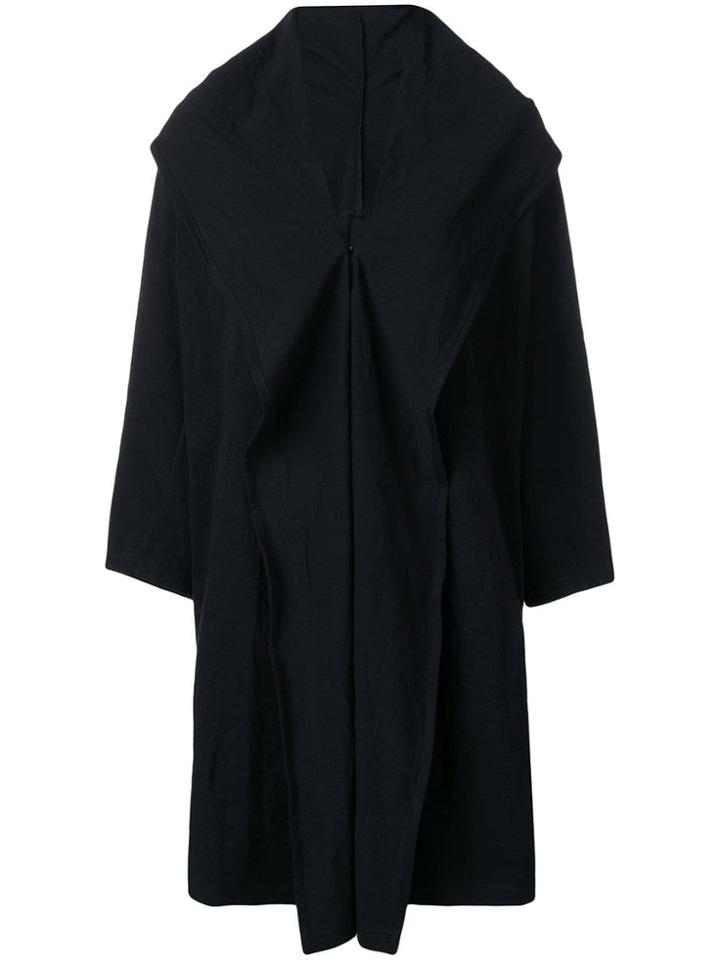Y's Zipped-up Coat - Black