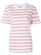 Dondup Stripe Short-sleeve T-shirt - Nude & Neutrals