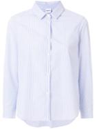 Aspesi Cropped Sleeve Shirt - Blue