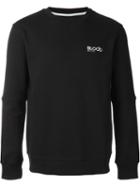 Blood Brother Embroidered Logo Sweatshirt, Men's, Size: Xxl, Black, Cotton/polyester