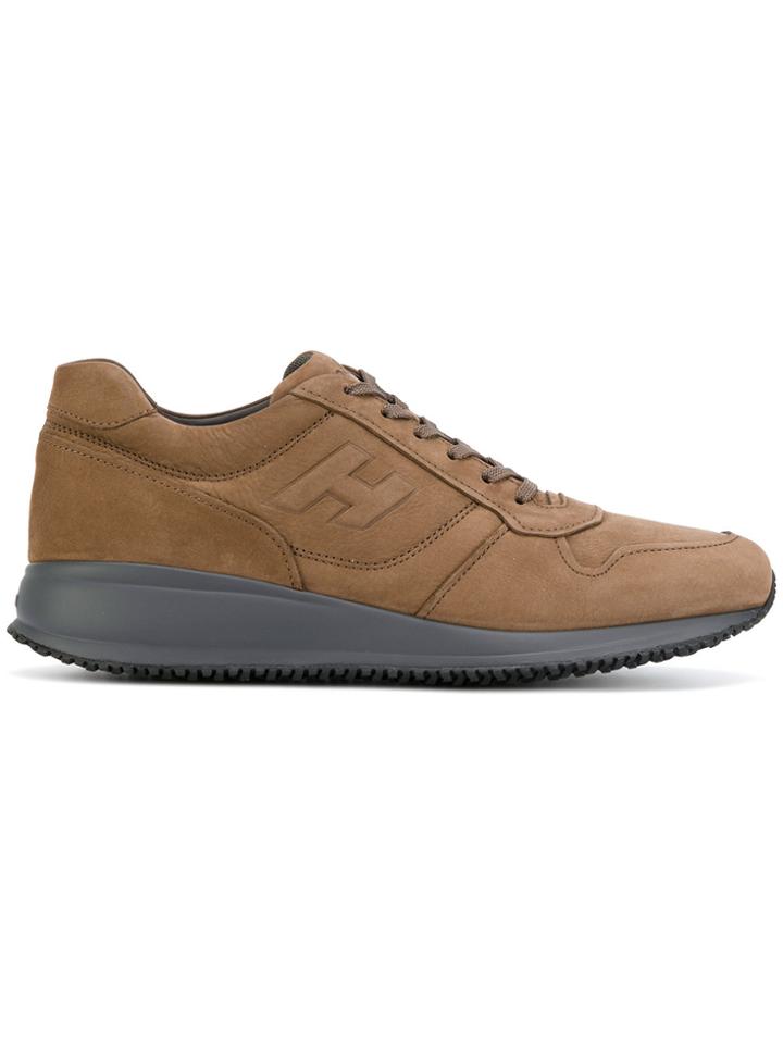 Hogan Interactive N20 Sneakers - Brown