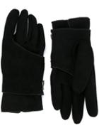 The Viridi-anne Combination Gloves, Men's, Size: 8, Black, Leather