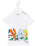 Kenzo Kids - Graphic Print T-shirt - Kids - Cotton - 2 Yrs, White
