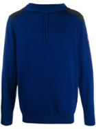 Canada Goose Knitted Hoodie - Blue