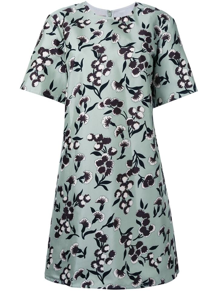 Marni Sistowbell Print Dress - Green