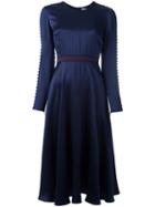 Roksanda 'lasdun' Dress, Women's, Size: 12, Blue, Silk/acetate/polyamide