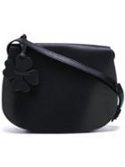 Danielapi Flower Tag Crossbody Bag, Women's, Black