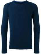 Roberto Collina - Tweed Sweatshirt - Men - Cotton/polyamide - 48, Blue, Cotton/polyamide