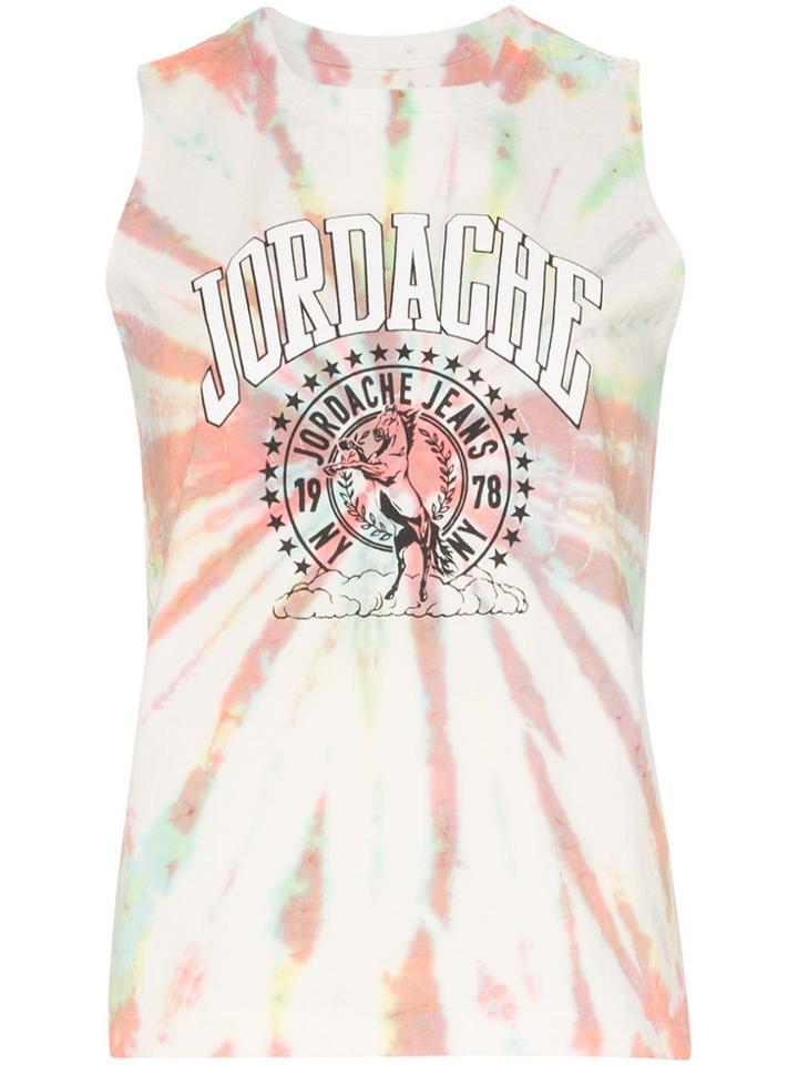 Jordache Tie-dye Logo Tank Top - Tidy
