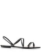 Pedro Garcia Strappy Flat Sandals - Black