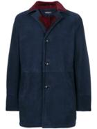 Kiton Buttoned Jacket - Blue
