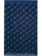 Stella Mccartney Monogram Beach Towel - Blue