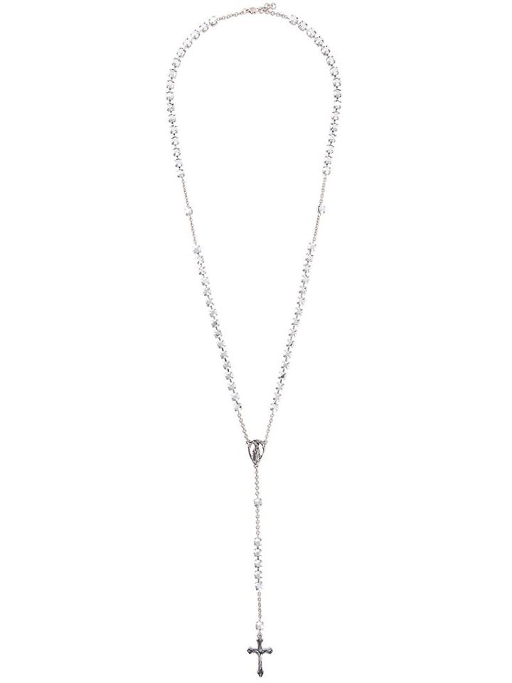 Givenchy Rosary Bead Necklace, Women's, Metallic