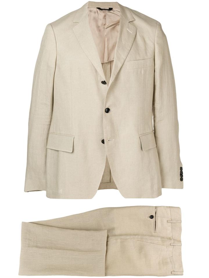 Mp Massimo Piombo Classic Two-piece Suit - Neutrals