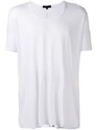 Unconditional Loose Scoop Neck T-shirt - White