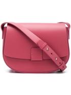 Nico Giani Flap Shoulder Bag - Pink & Purple