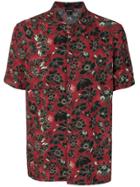 Just Cavalli Floral Printed Shirt - Red