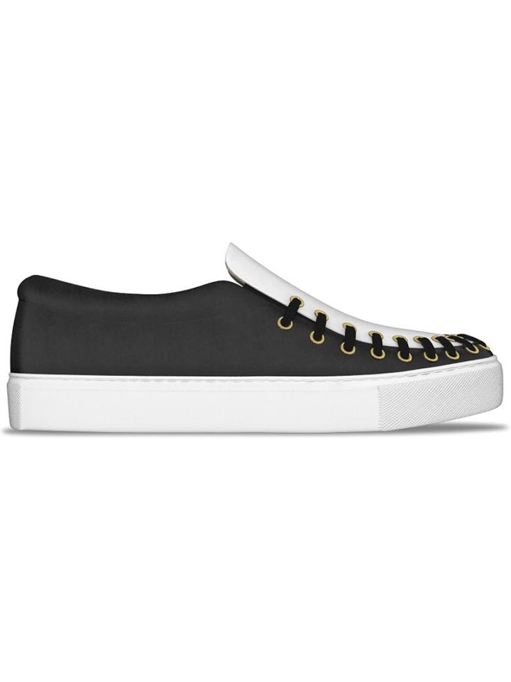 Myswear Conduit Slip-on Sneakers, Women's, Size: 37, Black, Leather/rubber