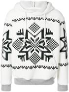 Maison Margiela Star Embroidered Hoodie - White