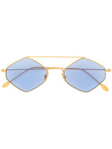 Spektre Hexagon Frame Sunglasses - Blue