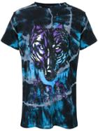Amiri Tie Dye Wolf T-shirt, Men's, Size: Xxl, Blue, Cotton