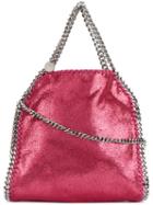Stella Mccartney - Mini Falabella Tote Bag - Women - Polyester - One Size, Pink/purple, Polyester