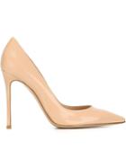 Gianvito Rossi Gianvito Pumps, Women's, Size: 37, Nude/neutrals, Patent Leather/leather