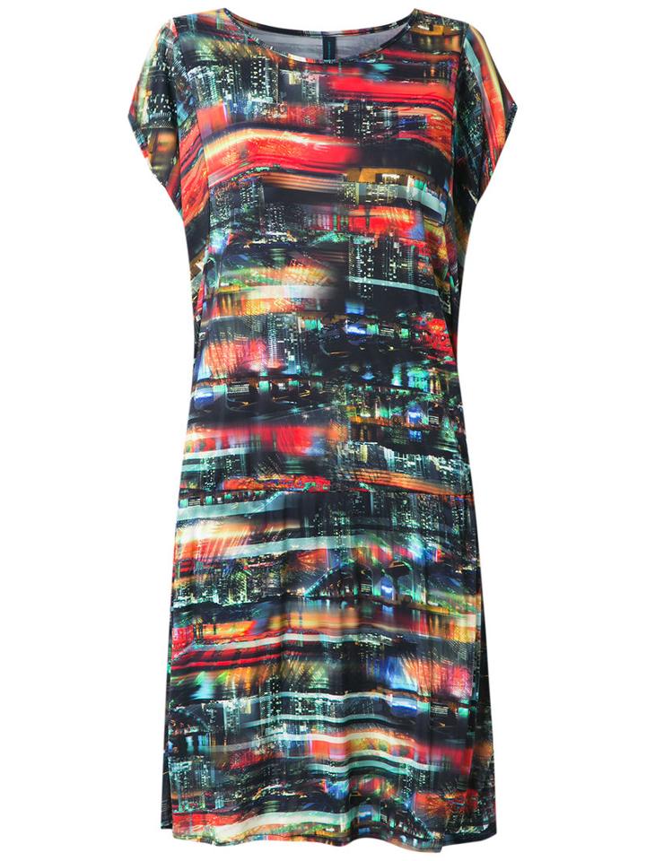 Lygia & Nanny - All-over Print Beach Dress - Women - Polyamide - 38, Women's, Blue, Polyamide