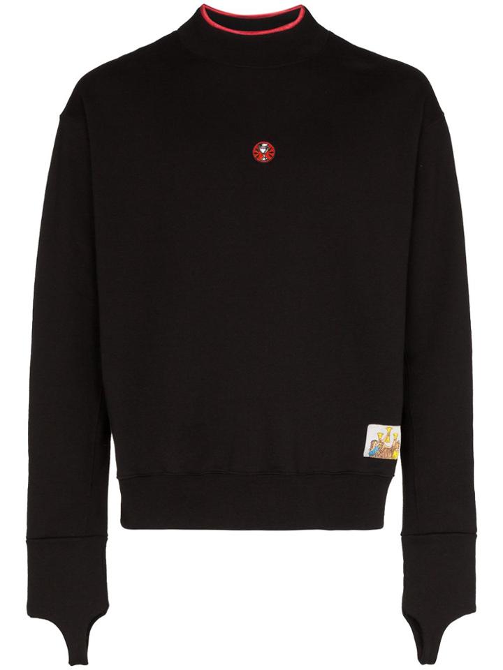 Boramy Viguier Bor Ctn Jrsy Rn Swt Blk - Black