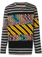 Missoni Distorted Stripe Sweater - Black