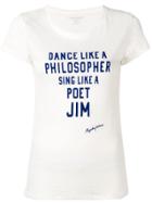 Majestic Filatures Slim-fit Printed T-shirt - White