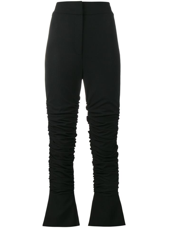 Jacquemus Le Nouveau Corsaire Ruched Pants - Black