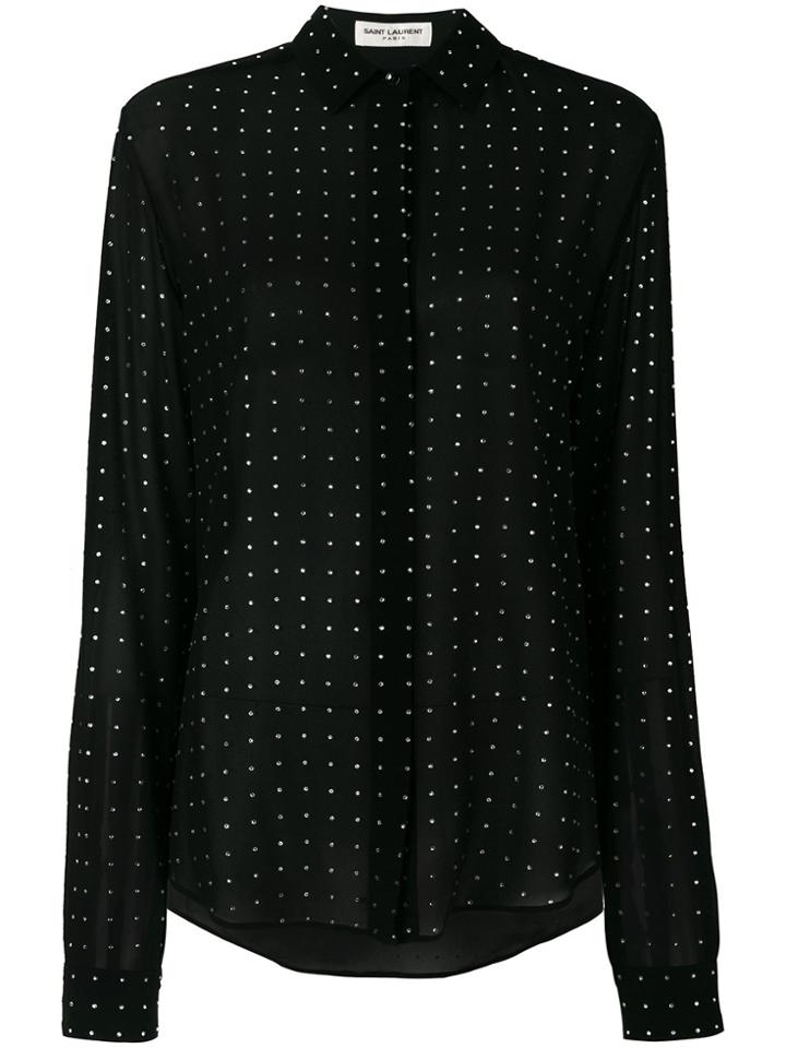 Thom Browne Classic Long Sleeve Button Down Shirt In Blue Oxford