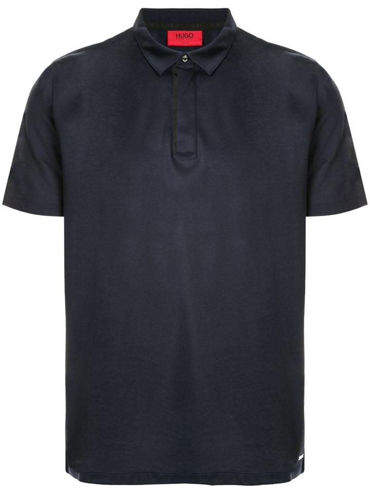 Hugo Hugo Boss Contrast Logo Polo Shirt - Blue