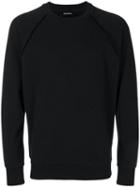 Diesel - Paul Sweatshirt - Men - Cotton - M, Black, Cotton