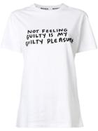 House Of Holland Slogan Print T-shirt - White