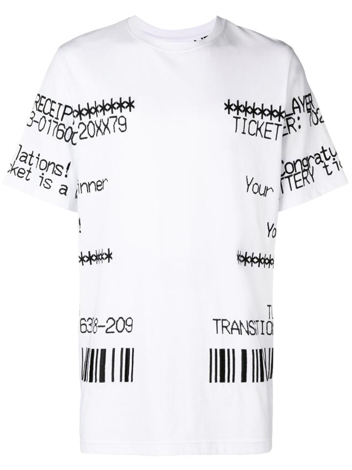 Blood Brother Odds T-shirt - White
