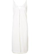T By Alexander Wang Trapeze Dress - White